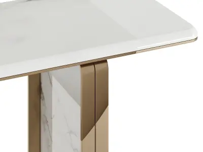 Private Label Gold Console Low-poly 3D model