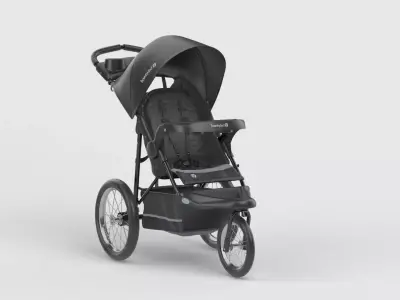 Baby stroller 3D model 3D model