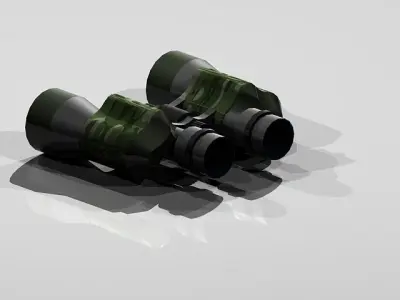 binoculars 3D model purchase
