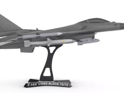 F-16V Viper  3D print model