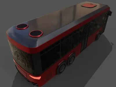 Public Bus 3D model order
