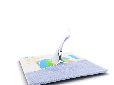 Crystal Clear Splash model pack Low-poly 3D model