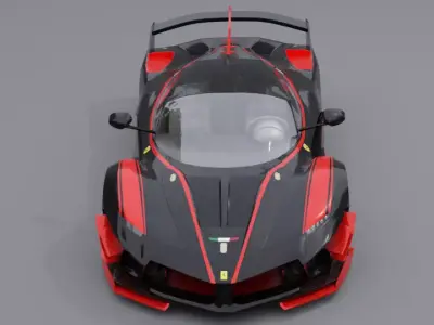 Ferrari FXX K Evo 3D model