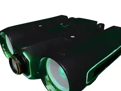 Futuristic Surveillance Drone Camera 3D model