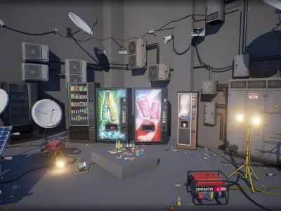 Industry Props Pack 5 Low-poly 3D model