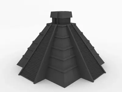 Mayan Temple 3D model