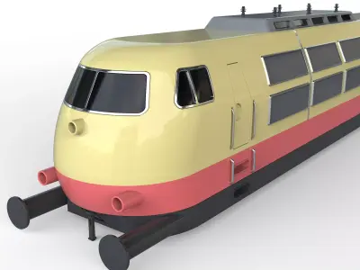 DB class 103 Baureihe locomotive 3D print model purchase