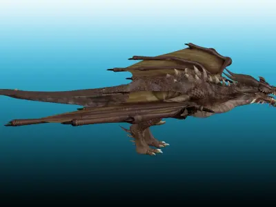 Dragon Wyvern  3D model