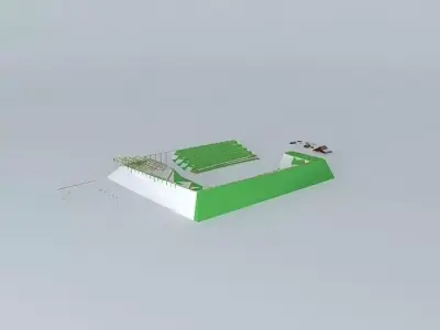 N SCALE RR MODEL 3D model