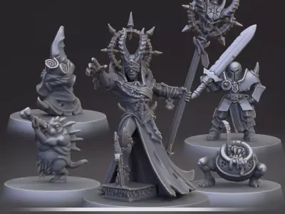  MIBYLLORR DARKFANG  3D print model