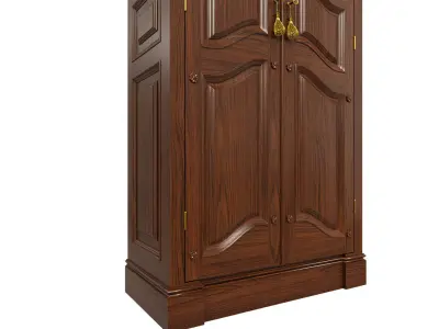 Classic cabinet 08 03 3D model