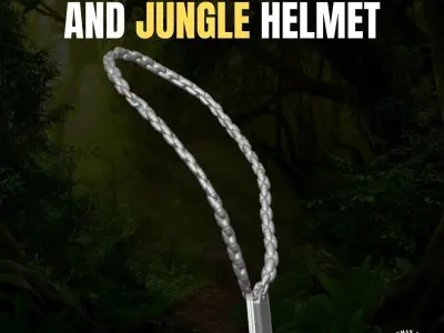 Dog Tags and Jungle Helmet for action figures 3D print model purchase