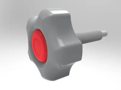 Adjusting knob Free 3D model