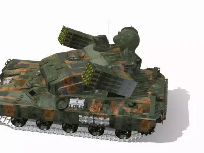 GPARD BR 2090 Free low-poly 3D model