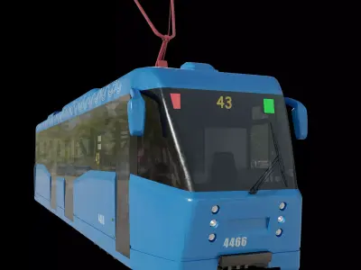 Tram LM-2008 3D model