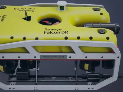 ROV Underwater Robot - Sea Eye Drone Submarine 3D model