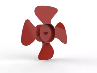 Plastic Type Propeller 3D model