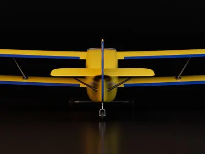 Airplane 3D model 2