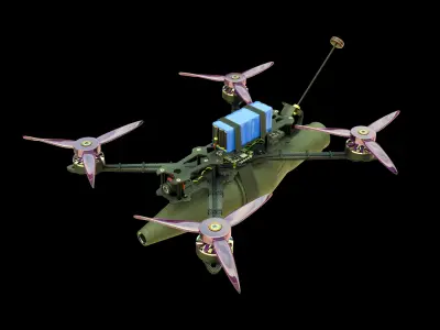 FPV KAMIKADZE  3D model