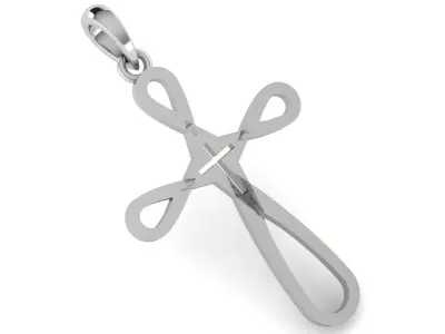 CROSS PENDANT CR204 3D print model