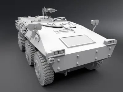 Puma AFV Scale model 3D print model