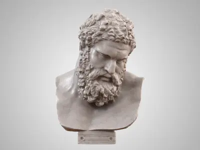 Hercules Farnese Bust 3D model