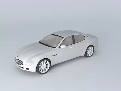 Maserati Quattroporte V 2005 Free 3D model