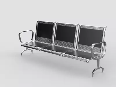 Waiting Room Chairs 06  3D model