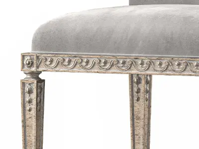 juliettes interiors italian table and chair art 147 3D model