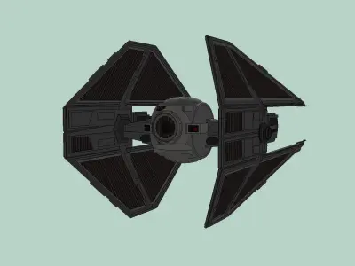 Spaceship-spacecraft-8 3D model