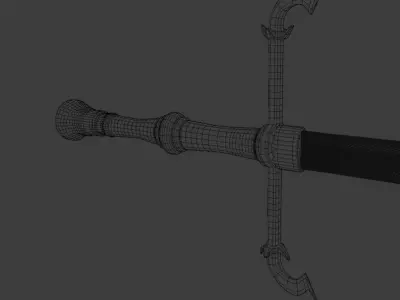 sword 3d model Free 3D model
