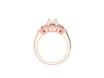 Wedding Ring  3D print model 225