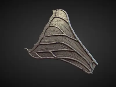 WING45 high poly sculpt 3D model