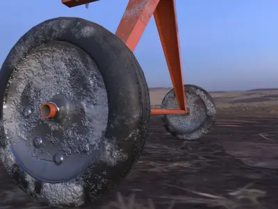 Concrete mixer 3D model get