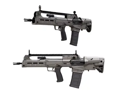 Hellion rifle  3D model