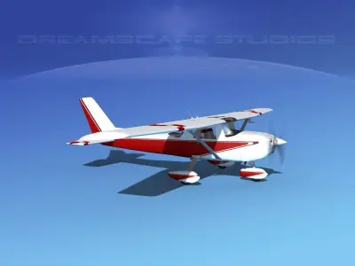 Cessna C152 Aerobat V10 3D model
