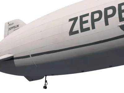 Zeppelin 3D model purchase