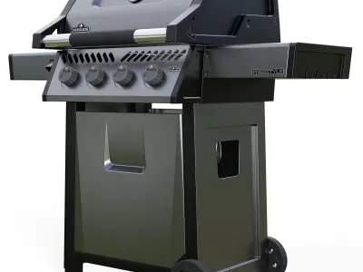 Napoleon Freestyle 425 Gas Grill Low-poly 3D model