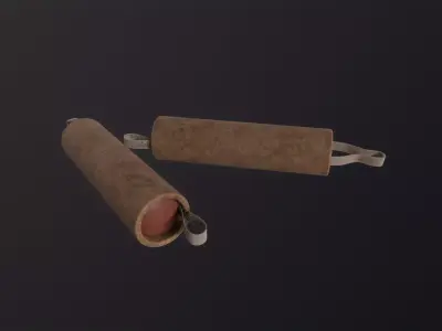 Smoke 3D Model Low-poly 3D model