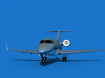 Embraer Praetor 600 V15 3D model