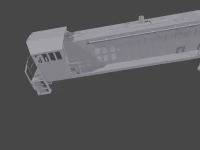 Victorian Railways N Scale Y Class Locomotive 3D print model