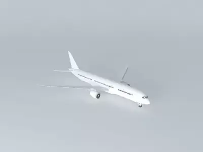 Template - Boeing 787-9 3D model