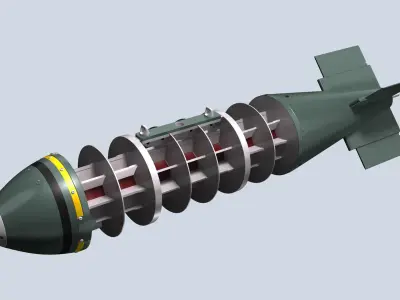 BL755 Cluster Bomb 3D model