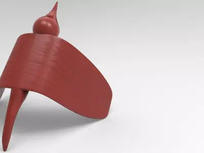 Decor Bird Low-poly 3D model
