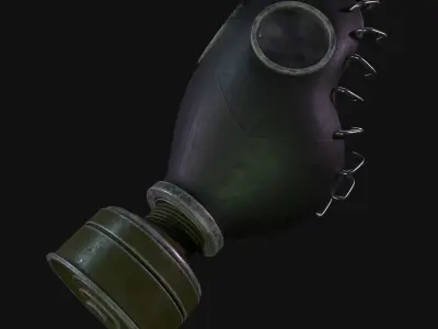 Gas Mask 3D model purchase