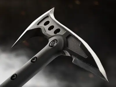 Tactical Tomahawk 3D Model Low-poly 3D model