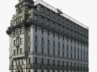 Old Shanghai Architecture Collection 3D model