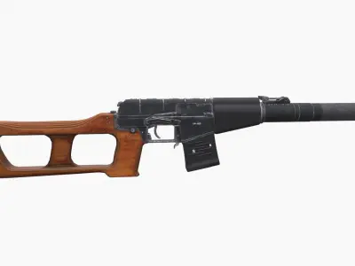 VSS Vintorez Low-poly 3D model buy