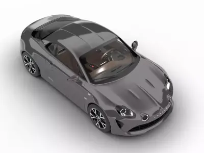 Alpine A110 GT 2022 3d model 3D model
