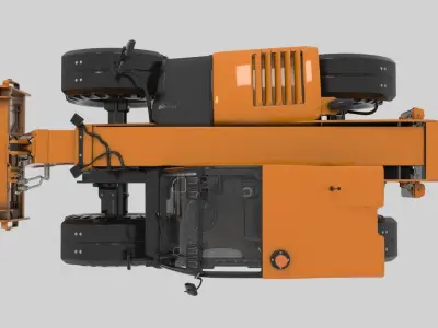 JCB  Farm Machinery PBR 3D model